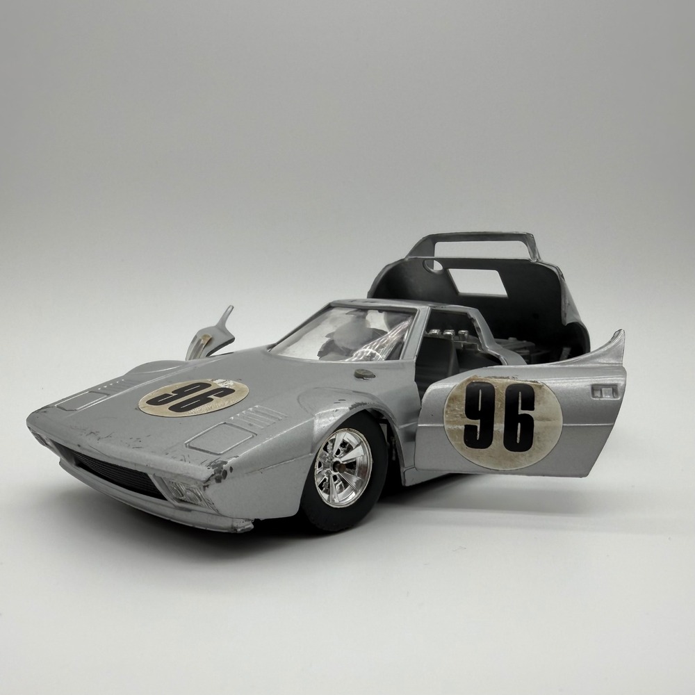 Bburago Lancia Stratos 96 Silver Diecast 1/24 Scale Made in Italy Vintage Car